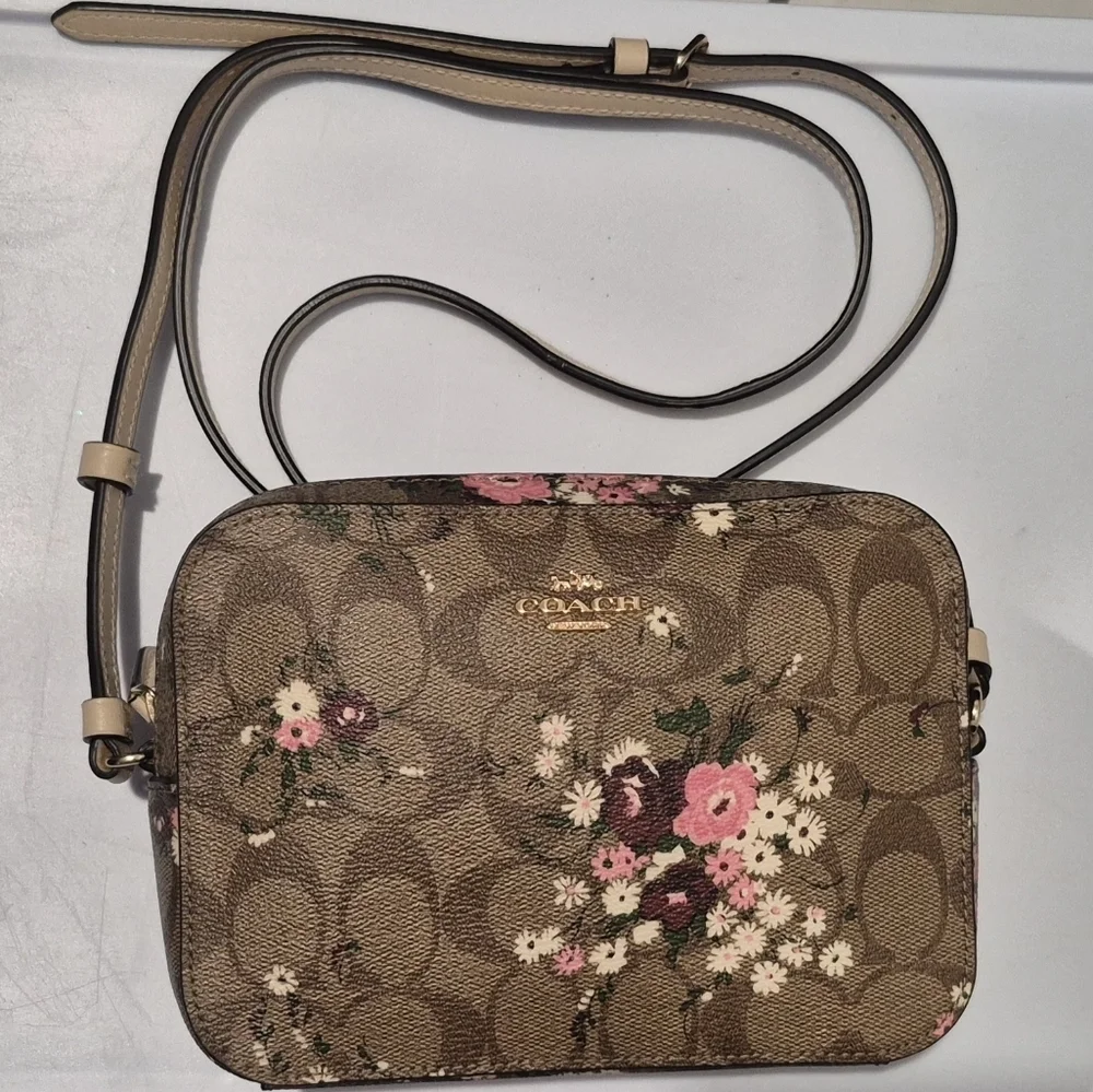 Coach Floral Brown